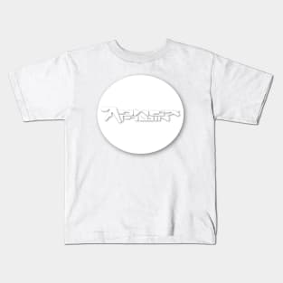 Aphex Twin white Kids T-Shirt